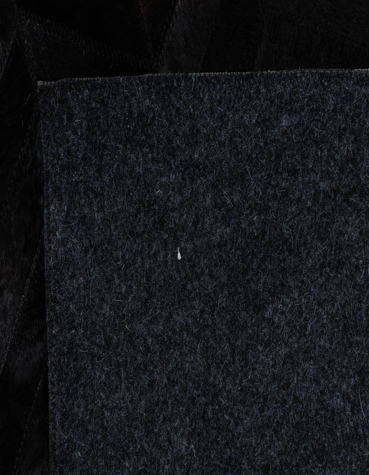 Detail image of 5' 1 x 8' 1 Cowhide Leather Rug