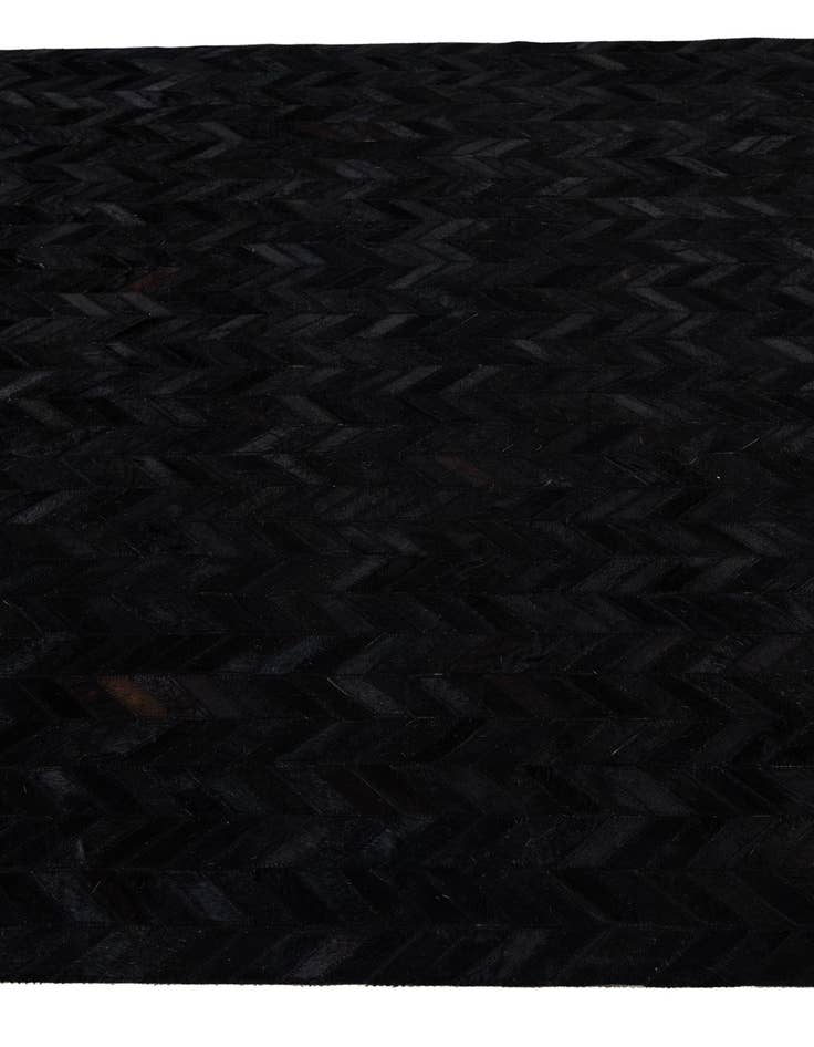 Detail image of 5' 2 x 8' Cowhide Leather Rug