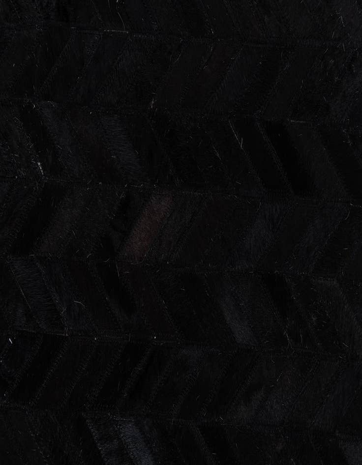 Detail image of 5' 2 x 8' Cowhide Leather Rug