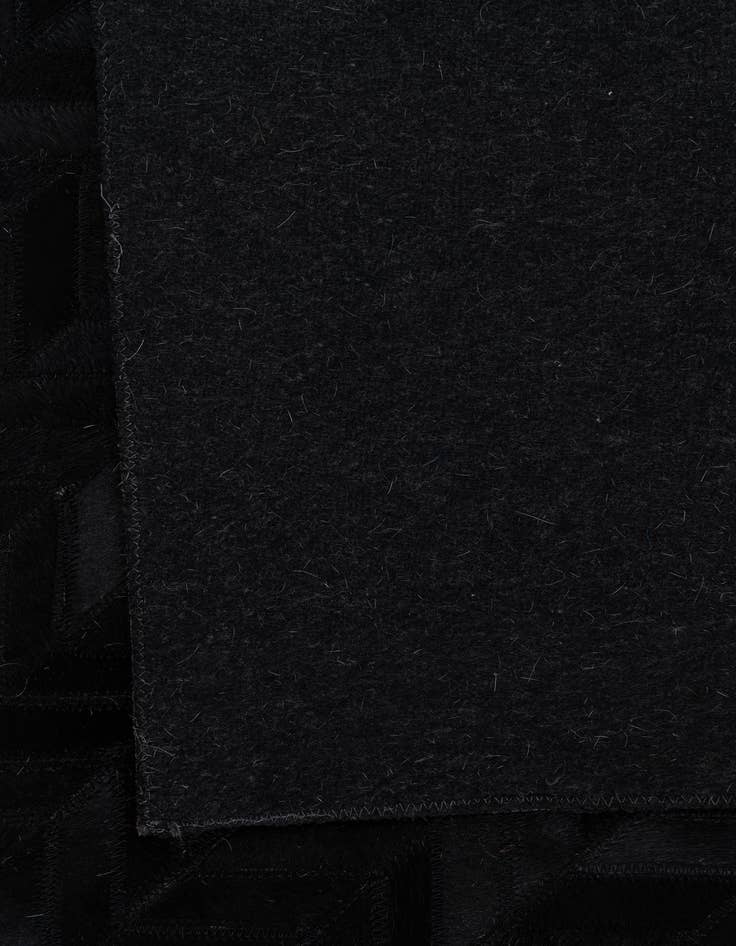 Detail image of 5' 2 x 8' Cowhide Leather Rug