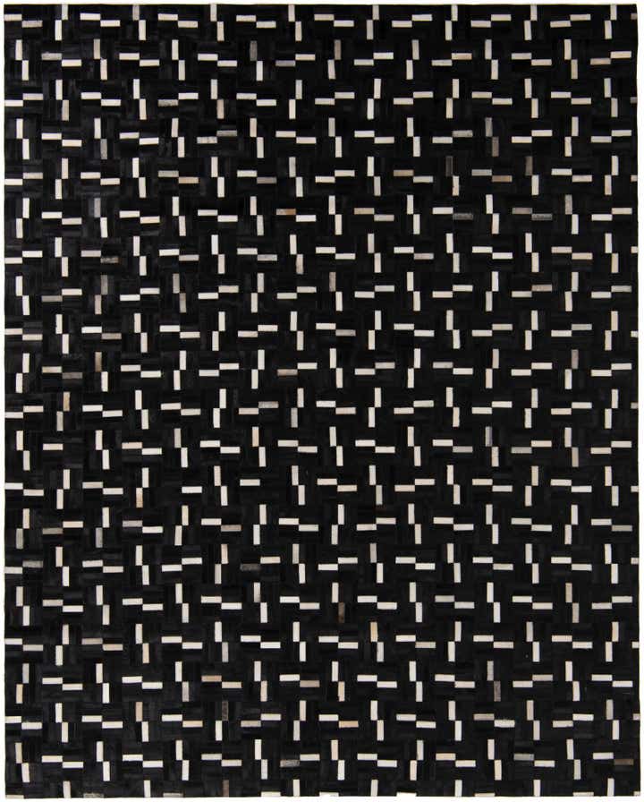 8' x 10' Cowhide Leather Rug