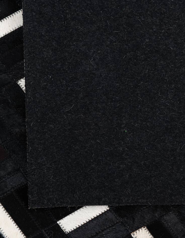 Detail image of 7' 10 x 10' Cowhide Leather Rug