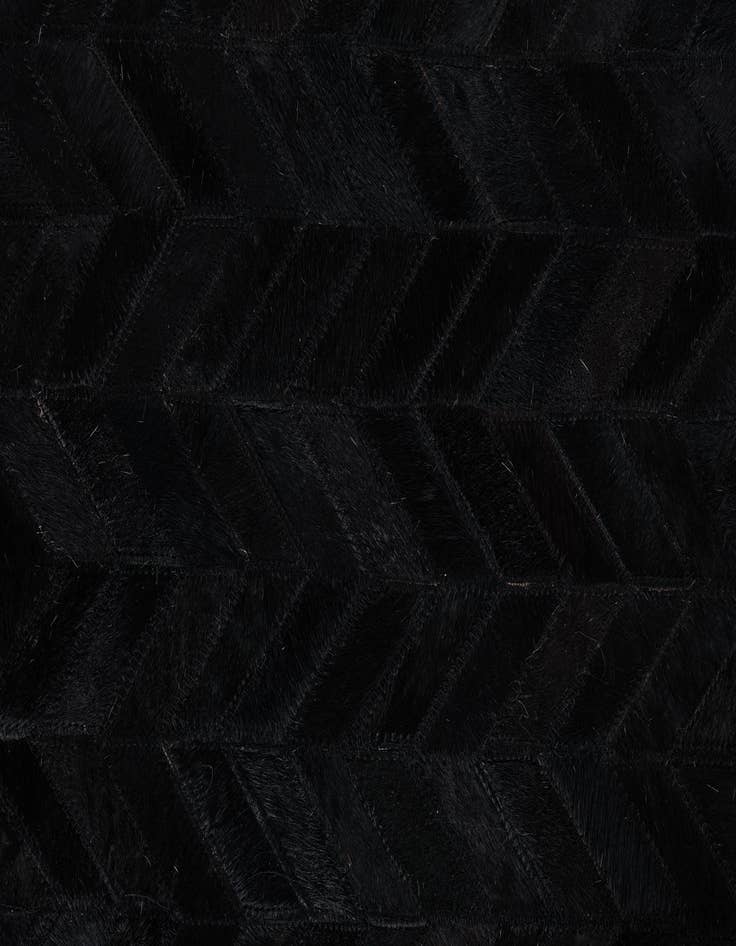 Detail image of 7' 10 x 10' 2 Cowhide Leather Rug