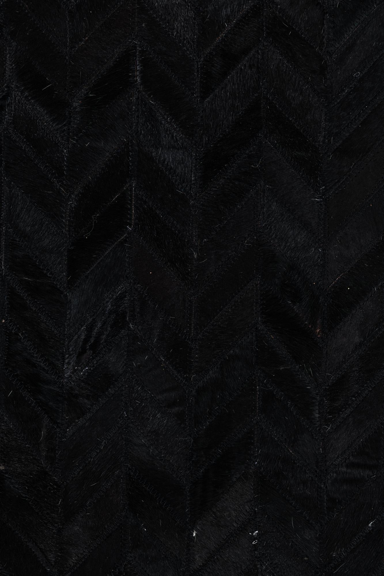 245cm x 305cm Cowhide Leather Rug