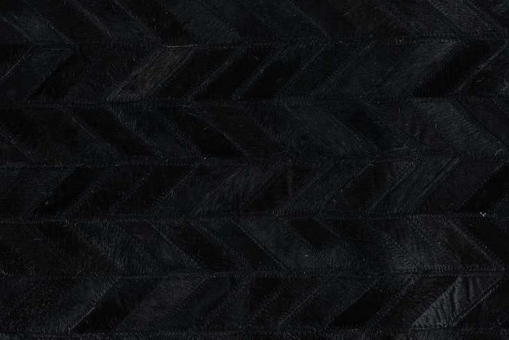 Detail image of 8' x 10' Cowhide Leather Rug