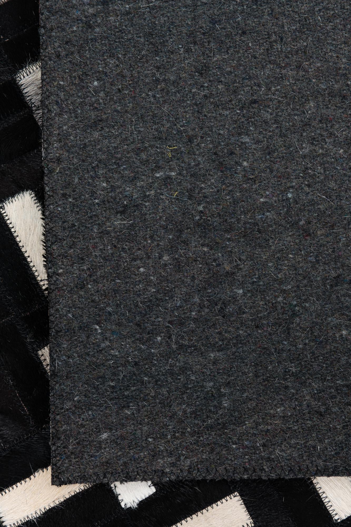 8' x 10' Cowhide Leather Rug
