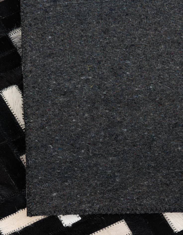 Detail image of 8' x 10' Cowhide Leather Rug