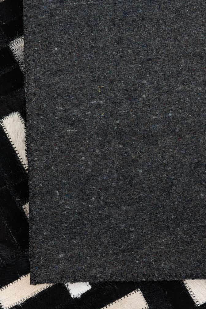 8' x 10' Cowhide Leather Rug