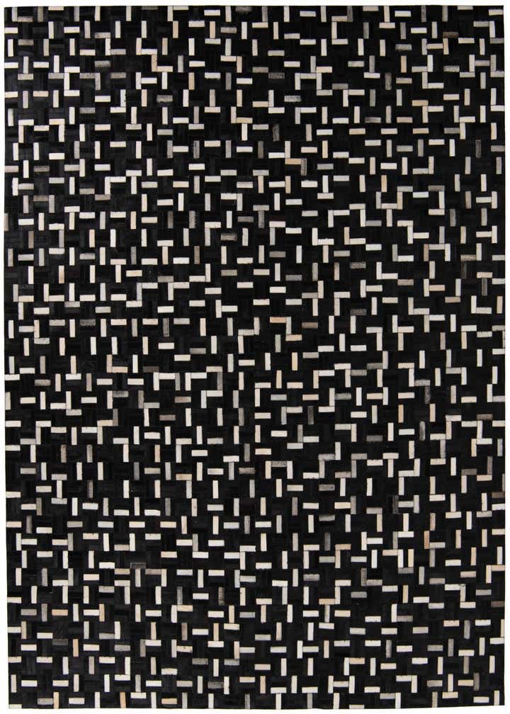 8' x 10' Cowhide Leather Rug