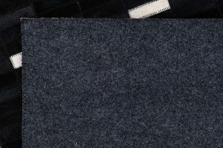 8' 1 x 10' 1 Cowhide Leather Rug