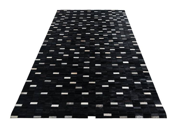 Detail image of 5' x 8' 1 Cowhide Leather Rug