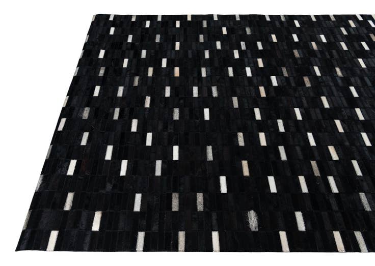 Detail image of 5' x 8' 1 Cowhide Leather Rug