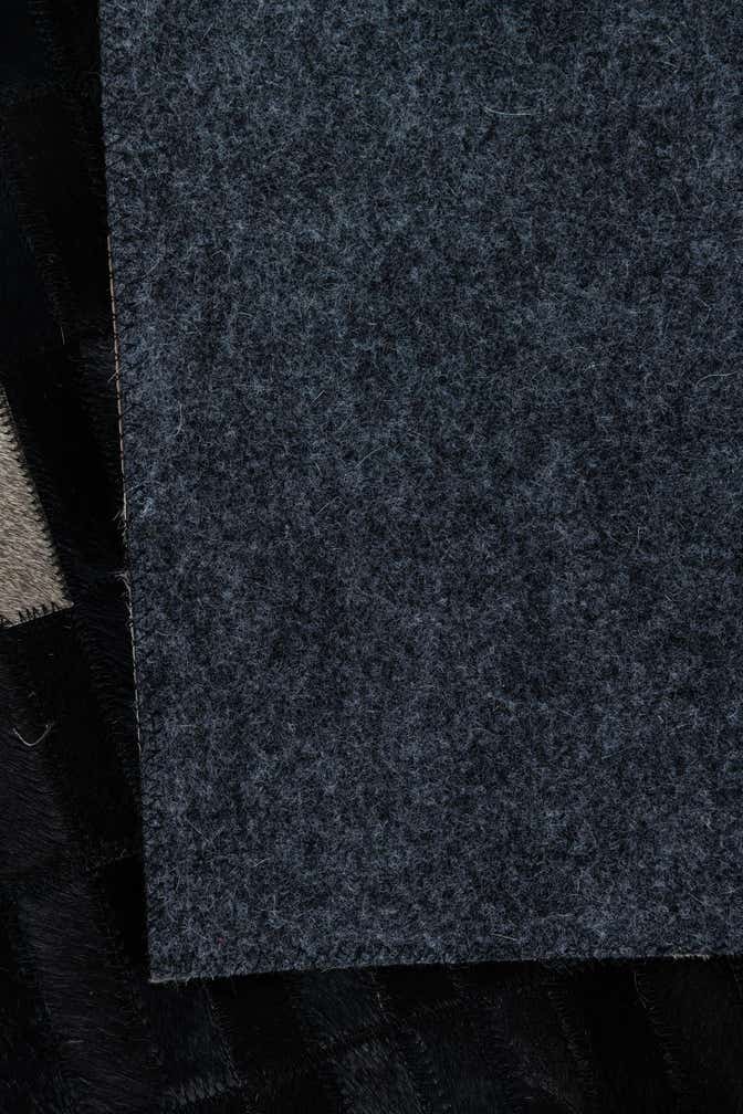 5' x 8' 1 Cowhide Leather Rug