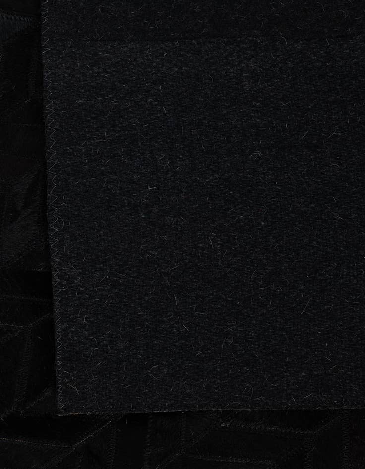 Detail image of 5' 2 x 8' Cowhide Leather Rug