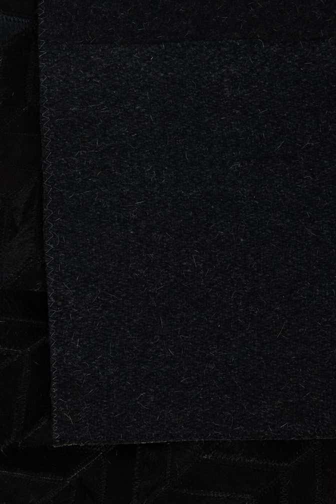 5' 2 x 8' Cowhide Leather Rug