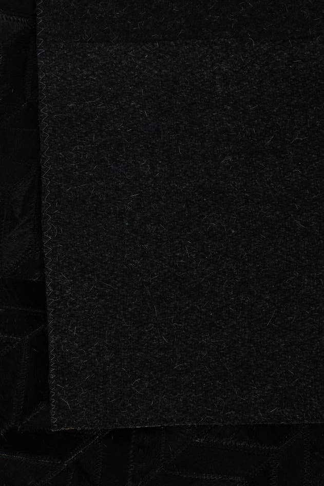 Detail image of 5' 2 x 8' Cowhide Leather Rug