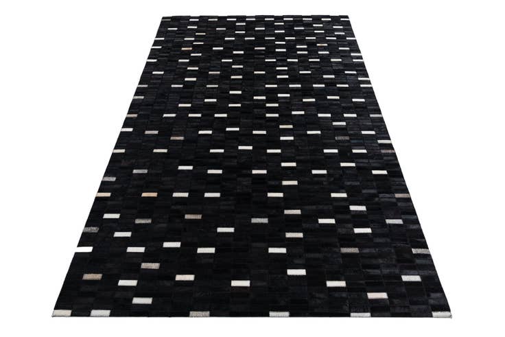 Detail image of 5' x 8' Cowhide Leather Rug