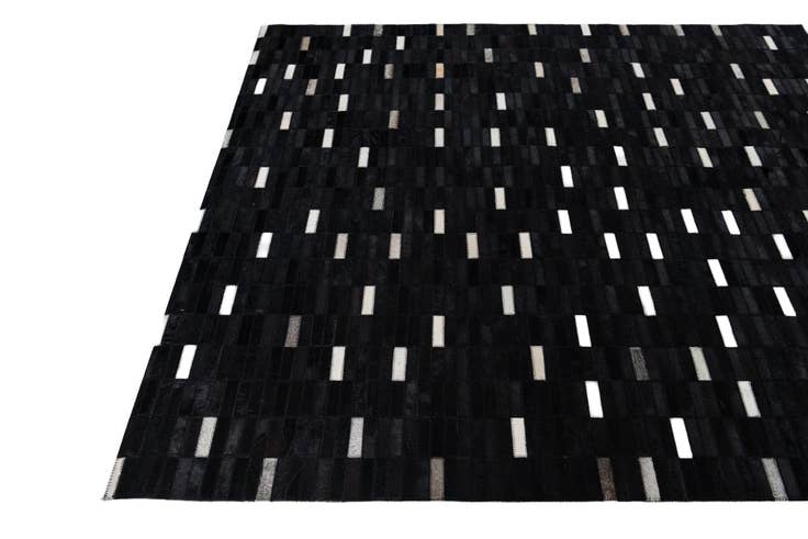 Detail image of 5' x 8' Cowhide Leather Rug