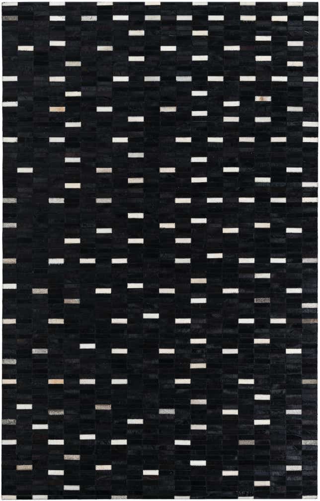 5' x 8' Cowhide Leather Rug