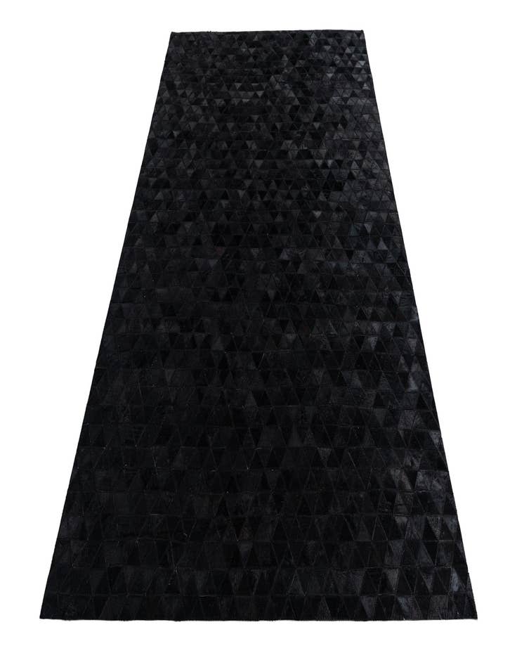 Detail image of 5' x 7' 8 Cowhide Leather Rug