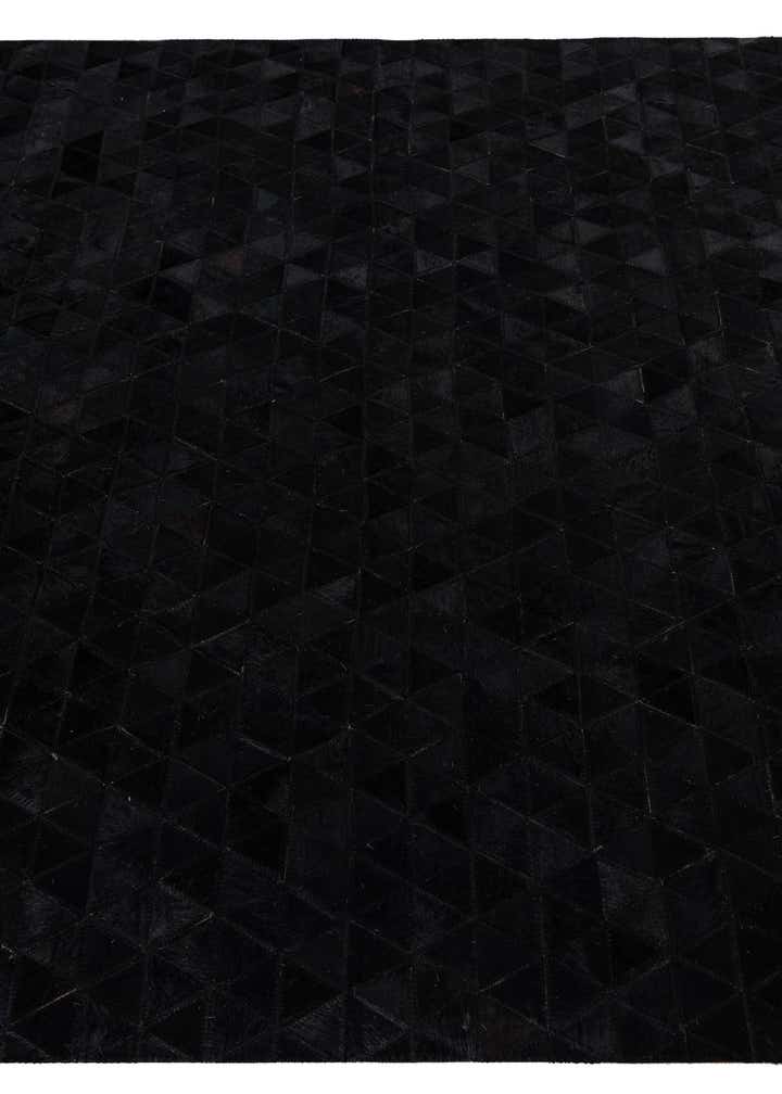 5' x 7' 8 Cowhide Leather Rug