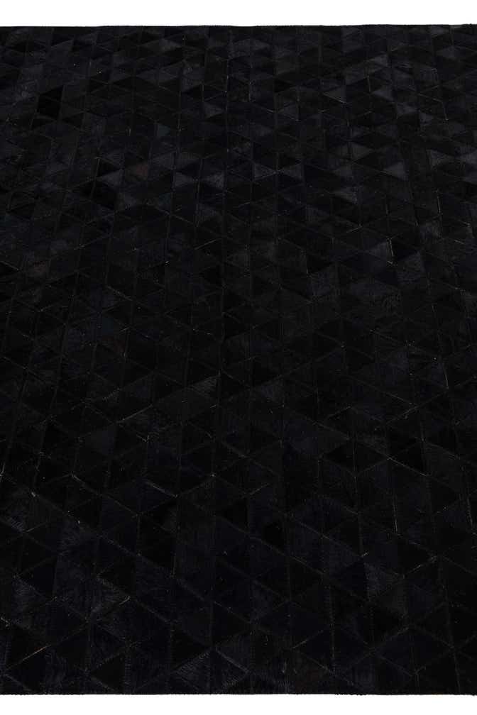 5' x 7' 8 Cowhide Leather Rug