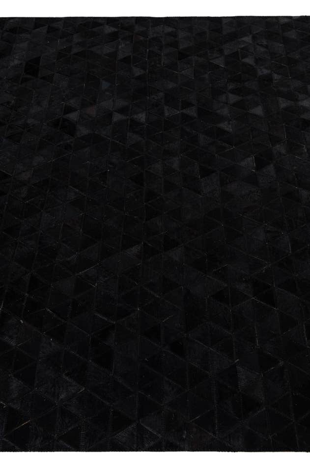 Detail image of 5' x 7' 8 Cowhide Leather Rug