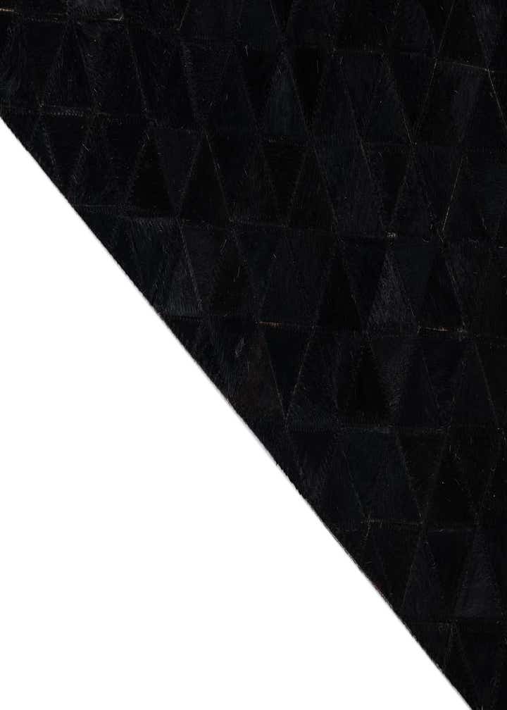 5' x 7' 8 Cowhide Leather Rug