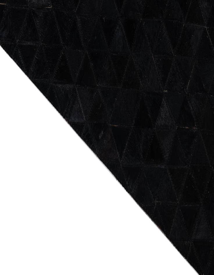 Detail image of 5' x 7' 8 Cowhide Leather Rug