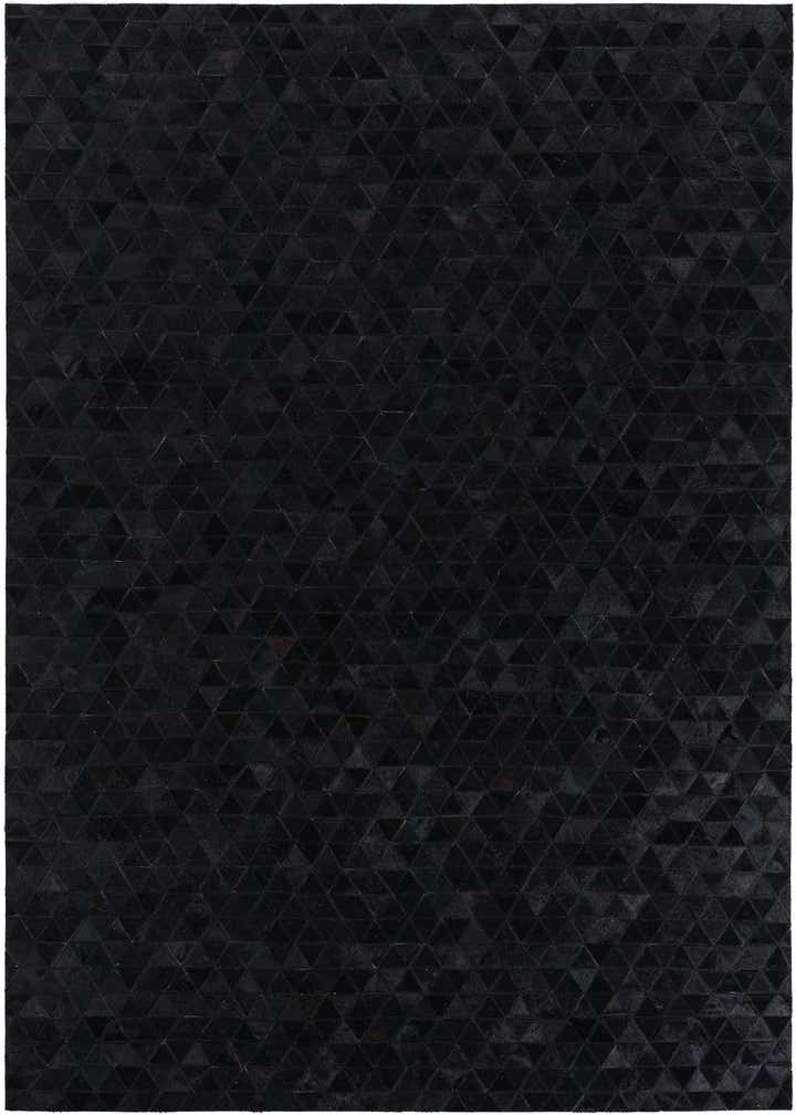 5' x 7' 8 Cowhide Leather Rug