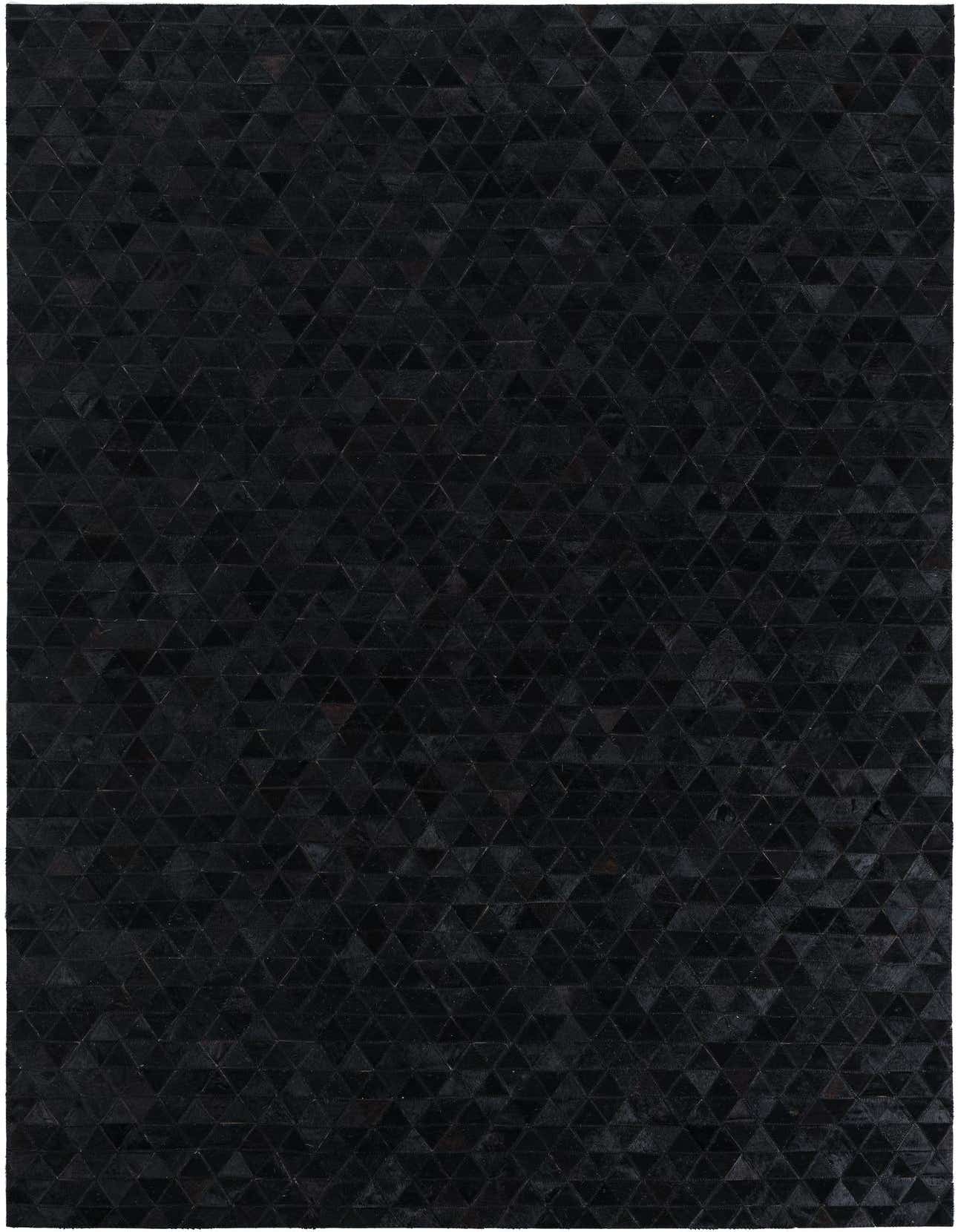 5' x 7' 8 Cowhide Leather Rug