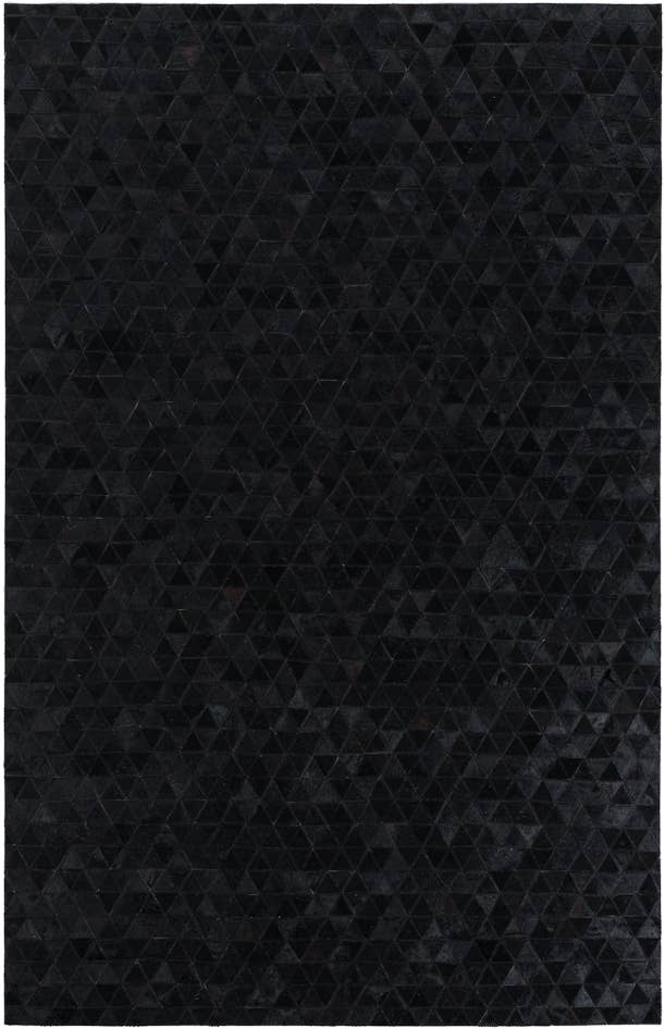 Detail image of 5' x 7' 8 Cowhide Leather Rug
