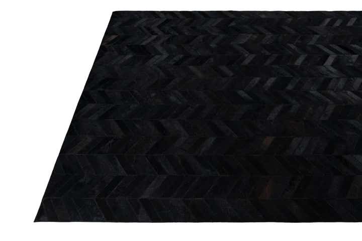 5' 1 x 8' Cowhide Leather Rug