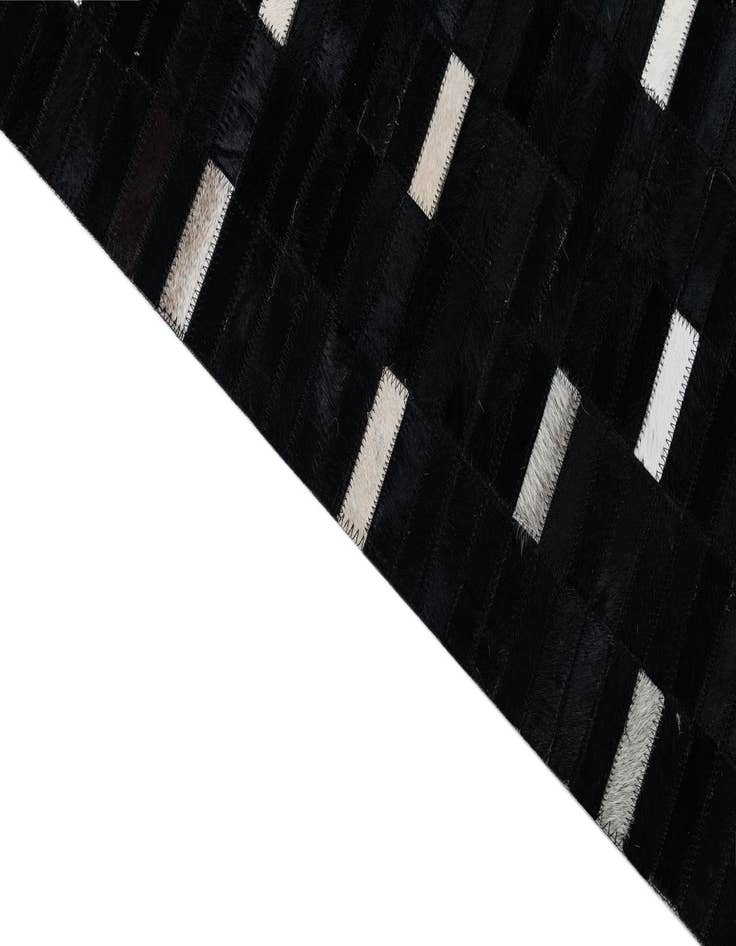 Detail image of 5' x 8' Cowhide Leather Rug