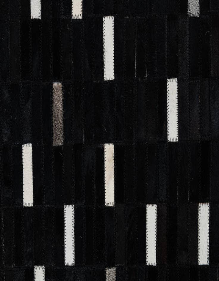 Detail image of 5' x 8' Cowhide Leather Rug
