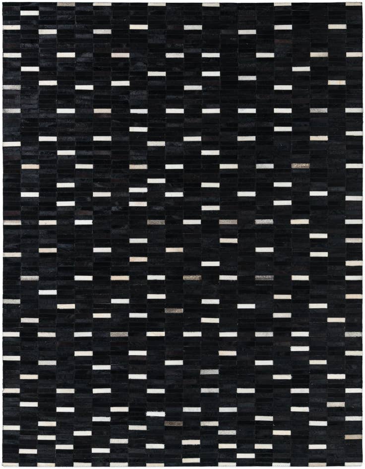 Detail image of 5' x 8' Cowhide Leather Rug