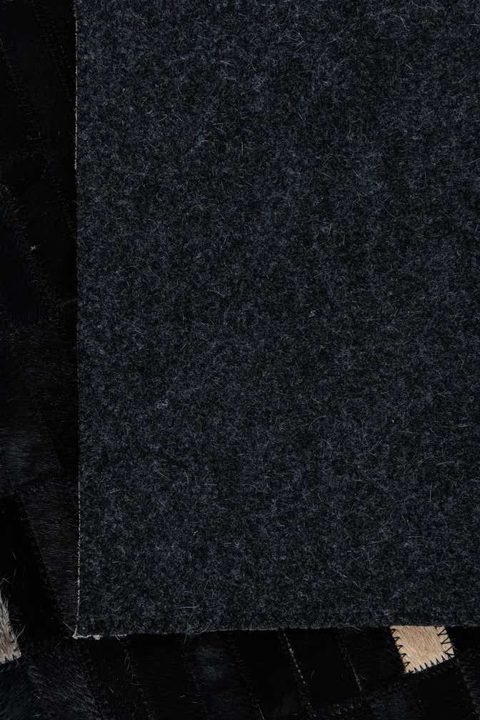 5' x 7' 10 Cowhide Leather Rug