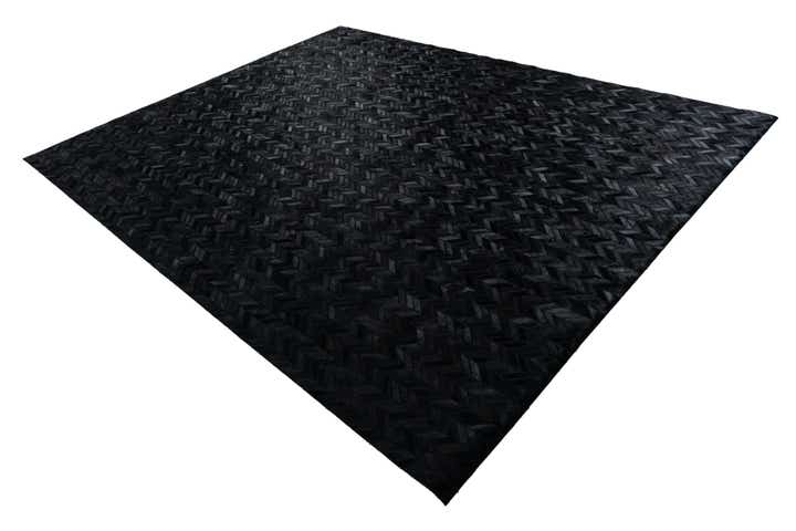 8' x 10' Cowhide Leather Rug