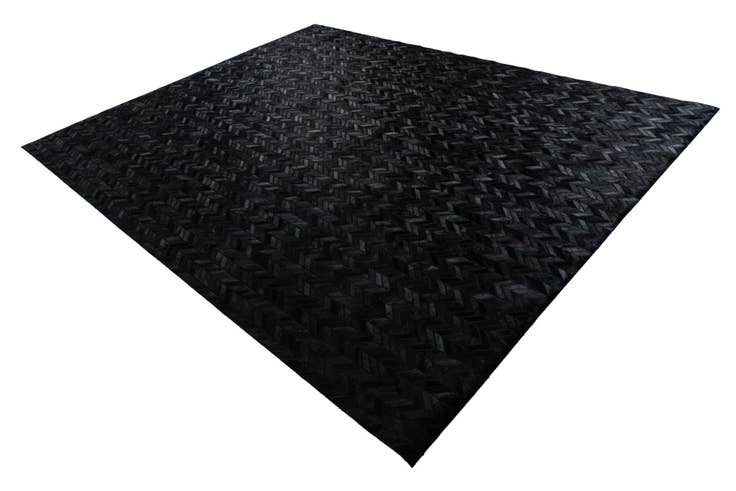 Detail image of 8' x 10' Cowhide Leather Rug