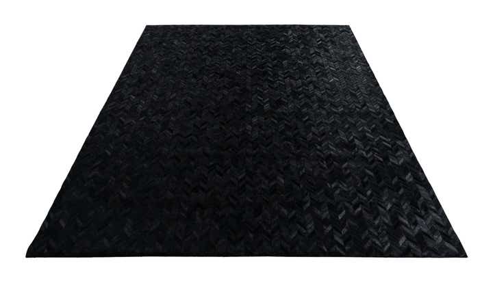 8' x 10' Cowhide Leather Rug