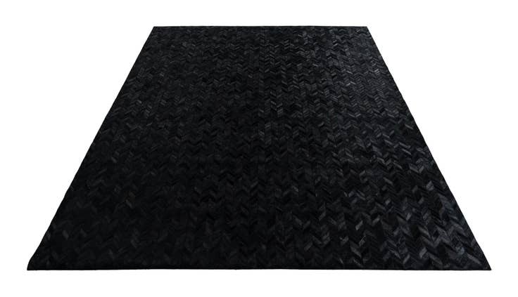 Detail image of 8' x 10' Cowhide Leather Rug