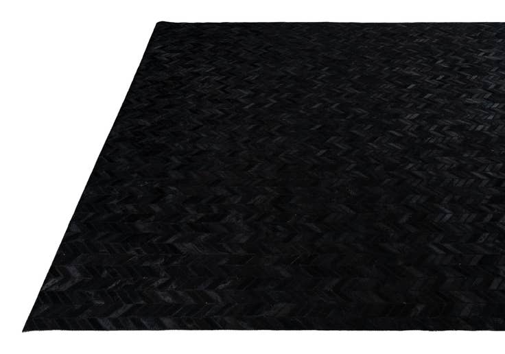 Detail image of 8' x 10' Cowhide Leather Rug