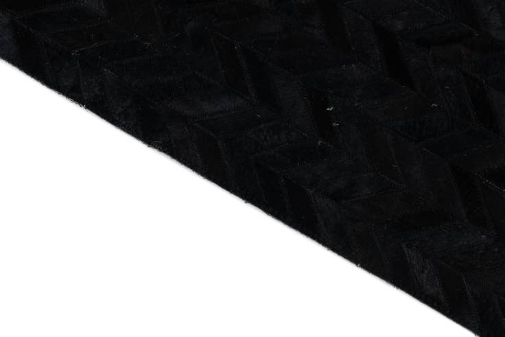 Detail image of 8' x 10' Cowhide Leather Rug