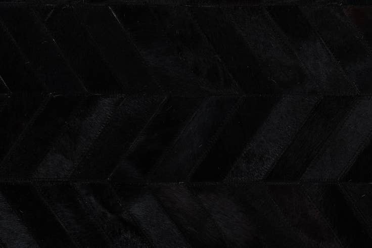 Detailansicht von 155cm x 245cm Cowhide Leather Teppich