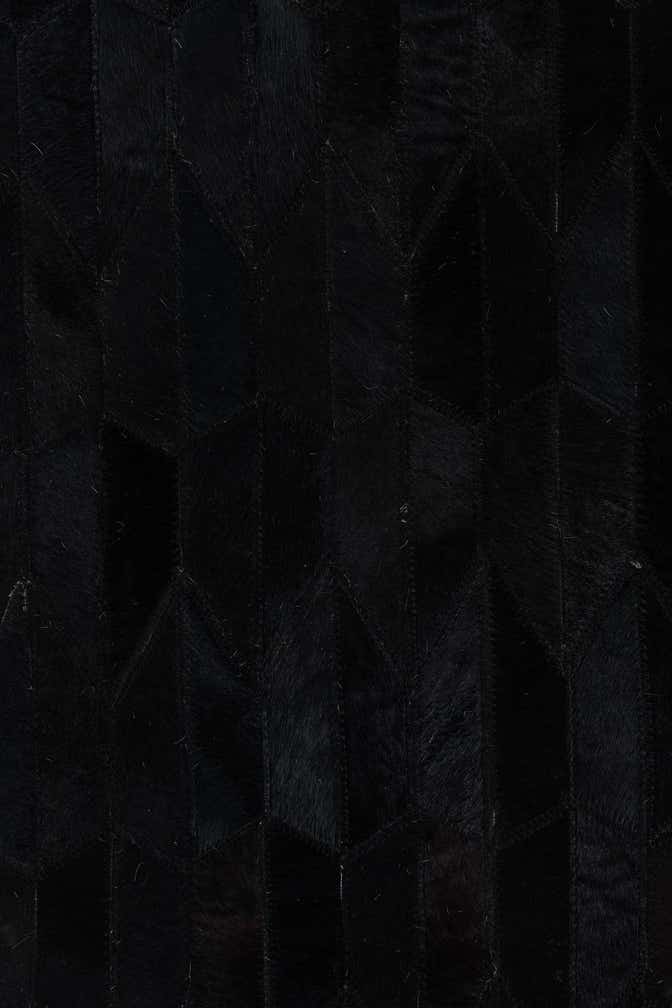5' x 8' Cowhide Leather Rug