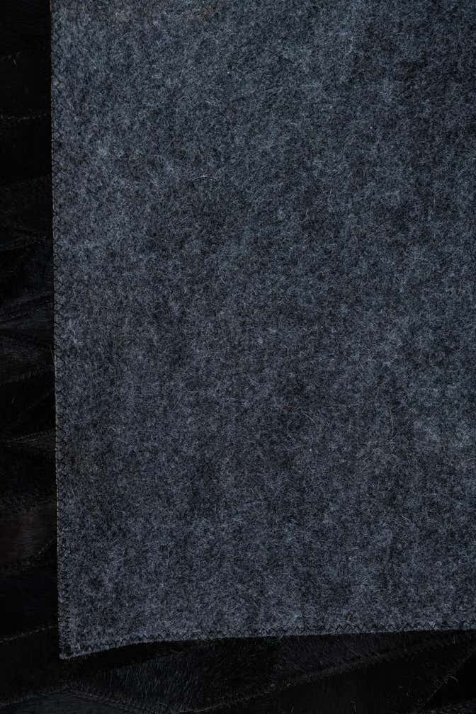 5' x 8' Cowhide Leather Rug