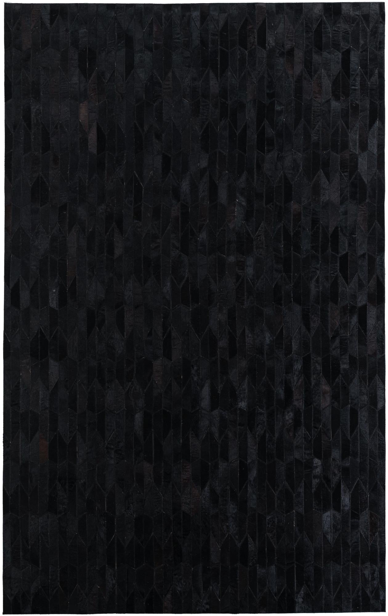 5' x 8' Cowhide Leather Rug
