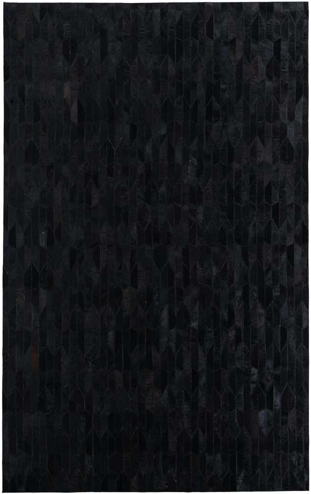 5' x 8' Cowhide Leather Rug