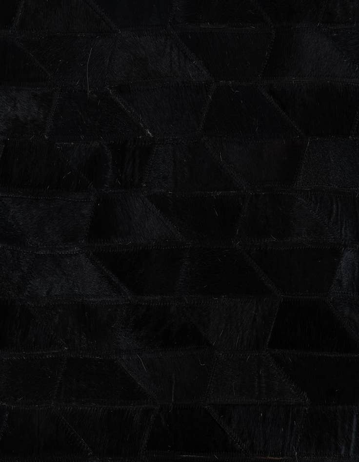 Detail image of 5' x 7' 9 Cowhide Leather Rug