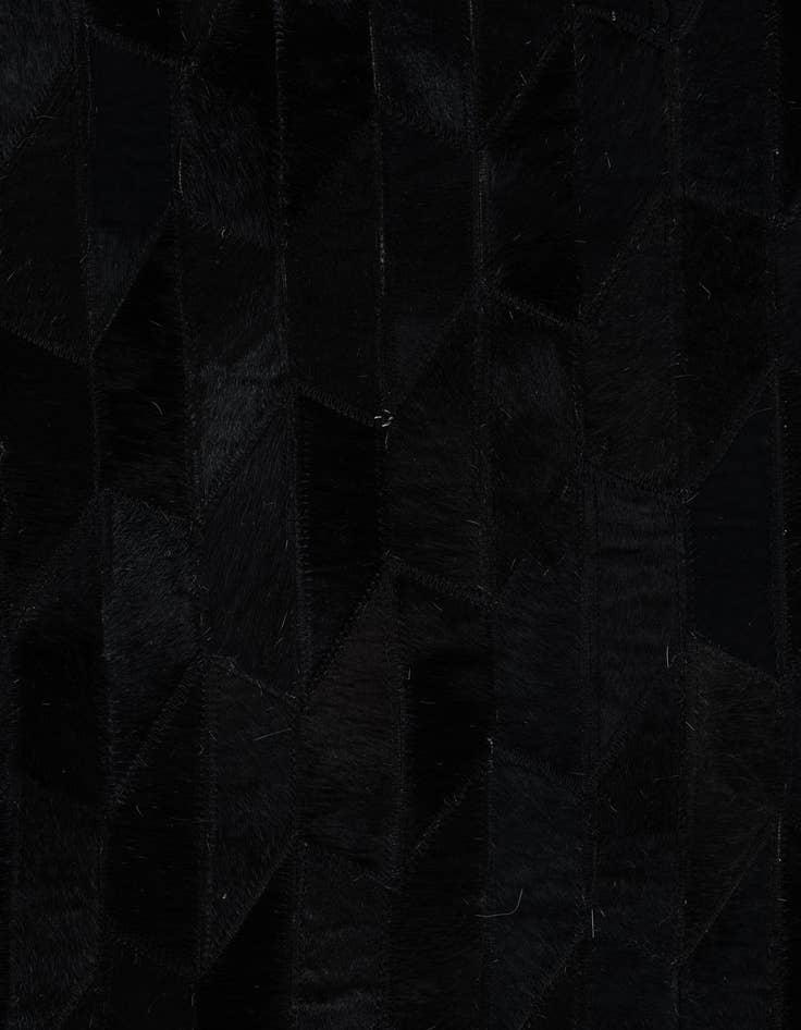 Detail image of 5' x 7' 9 Cowhide Leather Rug